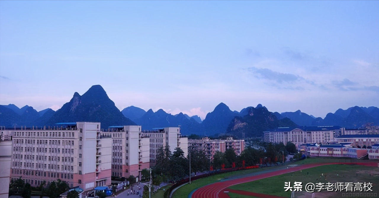 你为何选择桂林电子额大学？因为风景吗？